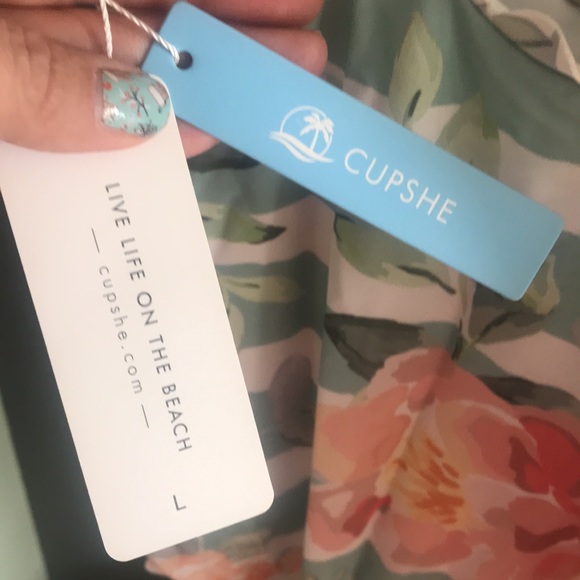 🔥1 hour sale - Cupshe, one piece swimsuit, floral pattern - Picture 5 of 7